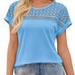 Amazon- Lace Crewneck Top (several colors)