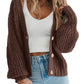 Amazon-Women's Chunky Knit Open Front Sweater (several colors)