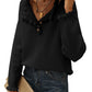 Amazon: Button Down Ruffle Sweater (Several Colors)