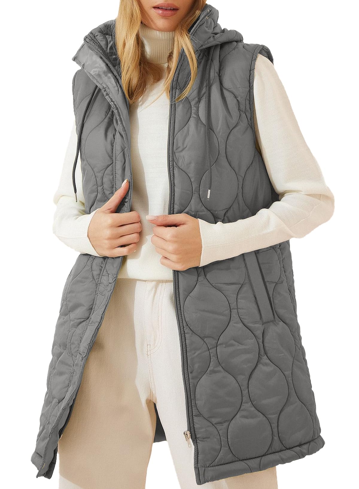 Amazon-Long Puffer Vest (more colors)