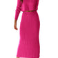 Amazon -Women's 2 piece Rib Knit Maxi Dress (many colors)