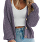 Amazon-Women's Chunky Knit Open Front Sweater (several colors)
