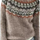 Amazon-Knitted Fair Isle Sweater (Several Colors)