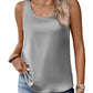 Amazon- Silk Satin Tank Tops