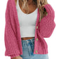 Amazon-Women's Chunky Knit Open Front Sweater (several colors)