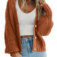 Amazon-Women's Chunky Knit Open Front Sweater (several colors)