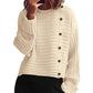 Amazon Side Button Casual Sweater(Several Colors)