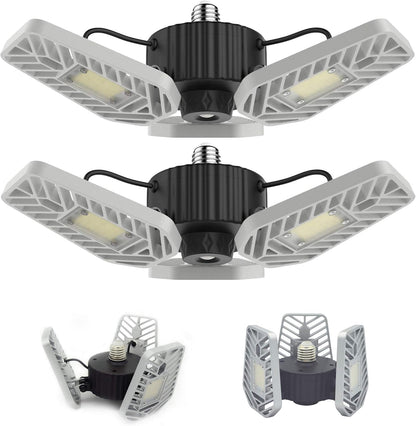 Amazon-2-Pack LED Garage Lights, 6500Lumens