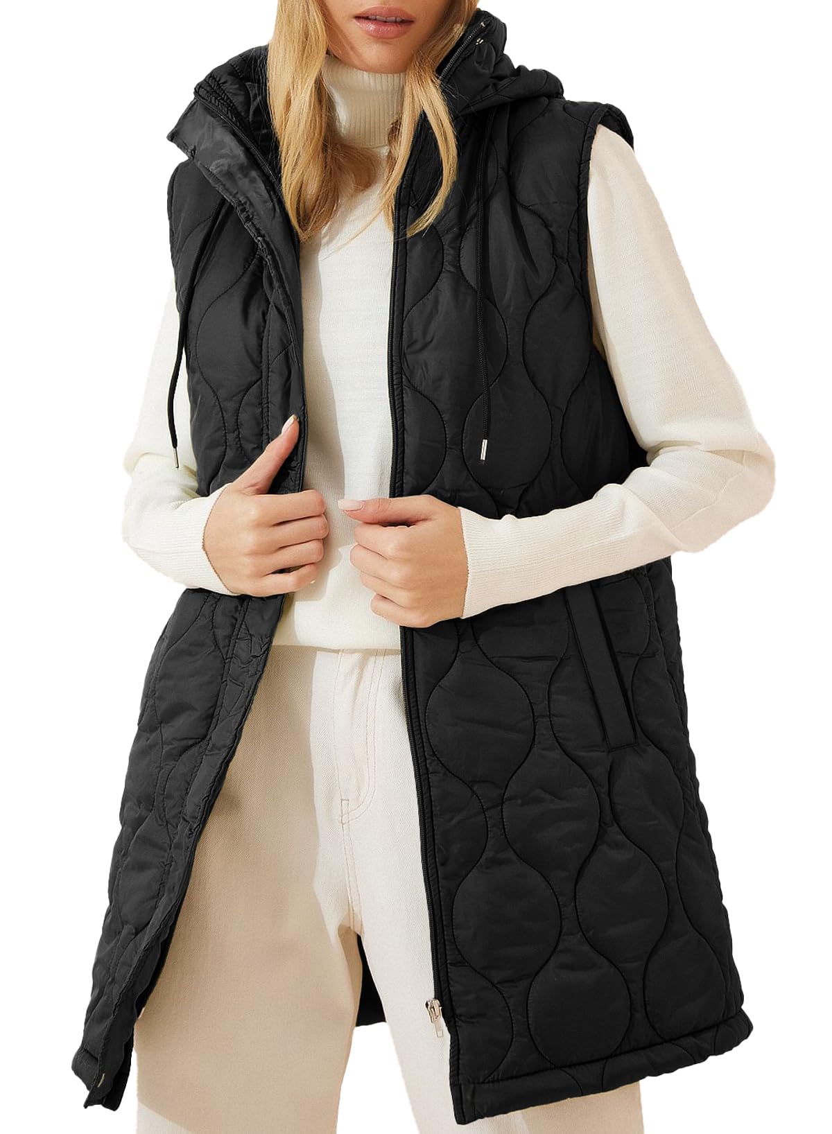 Amazon-Long Puffer Vest (more colors)