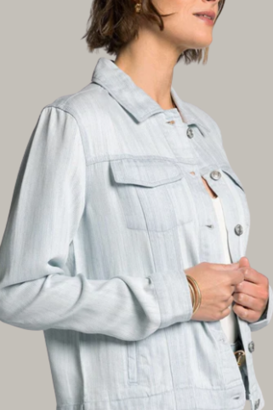 THREAD & SUPPLY: Jackie Jacket (Mia Pinstripe)