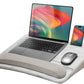 Amazon-Portable Lap Desk with Pillow Cushion