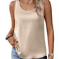Amazon- Silk Satin Tank Tops