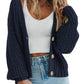 Amazon-Women's Chunky Knit Open Front Sweater (several colors)