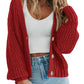 Amazon-Women's Chunky Knit Open Front Sweater (several colors)