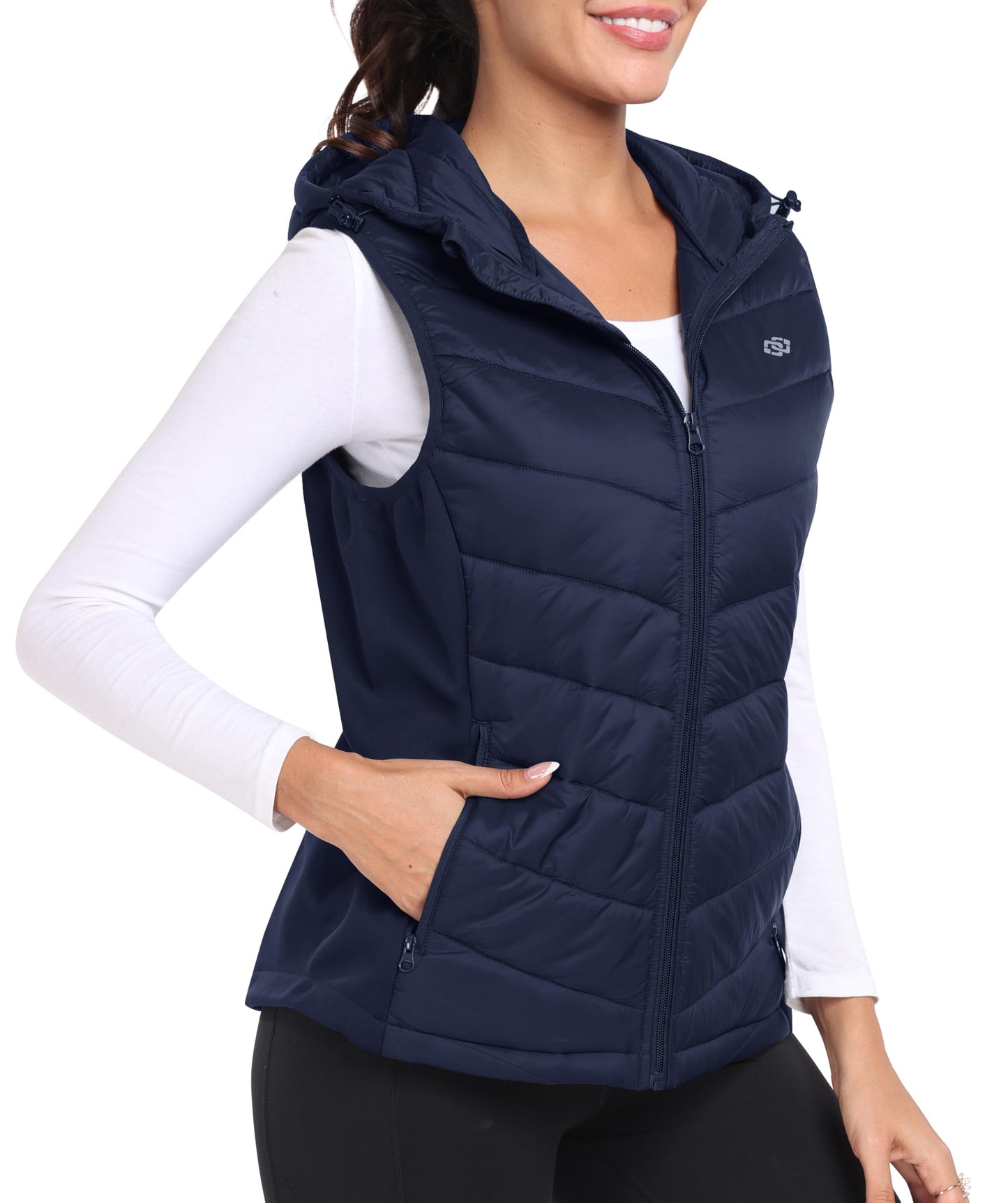 Amazon-Puffer Softshell Hooded Lightweight Down Vest