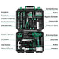 Amazon-Tool kit with 12V Cordless Drill Set