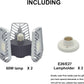 Amazon-2-Pack LED Garage Lights, 6500Lumens