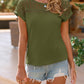 Amazon- Lace Crewneck Top (several colors)