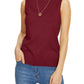 Amazon-Sleeveless Knit Mock Neck (more colors)
