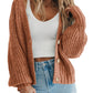 Amazon-Women's Chunky Knit Open Front Sweater (several colors)