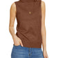 Amazon-Sleeveless Knit Mock Neck (more colors)