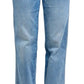 Amazon-Judy Blue Mid Rise Tummy Control Vintage Wash Straight Jeans