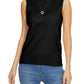 Amazon-Sleeveless Knit Mock Neck (more colors)