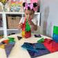 Amazon-MAGNA-TILES Classic 32-Piece Magnetic Construction Se