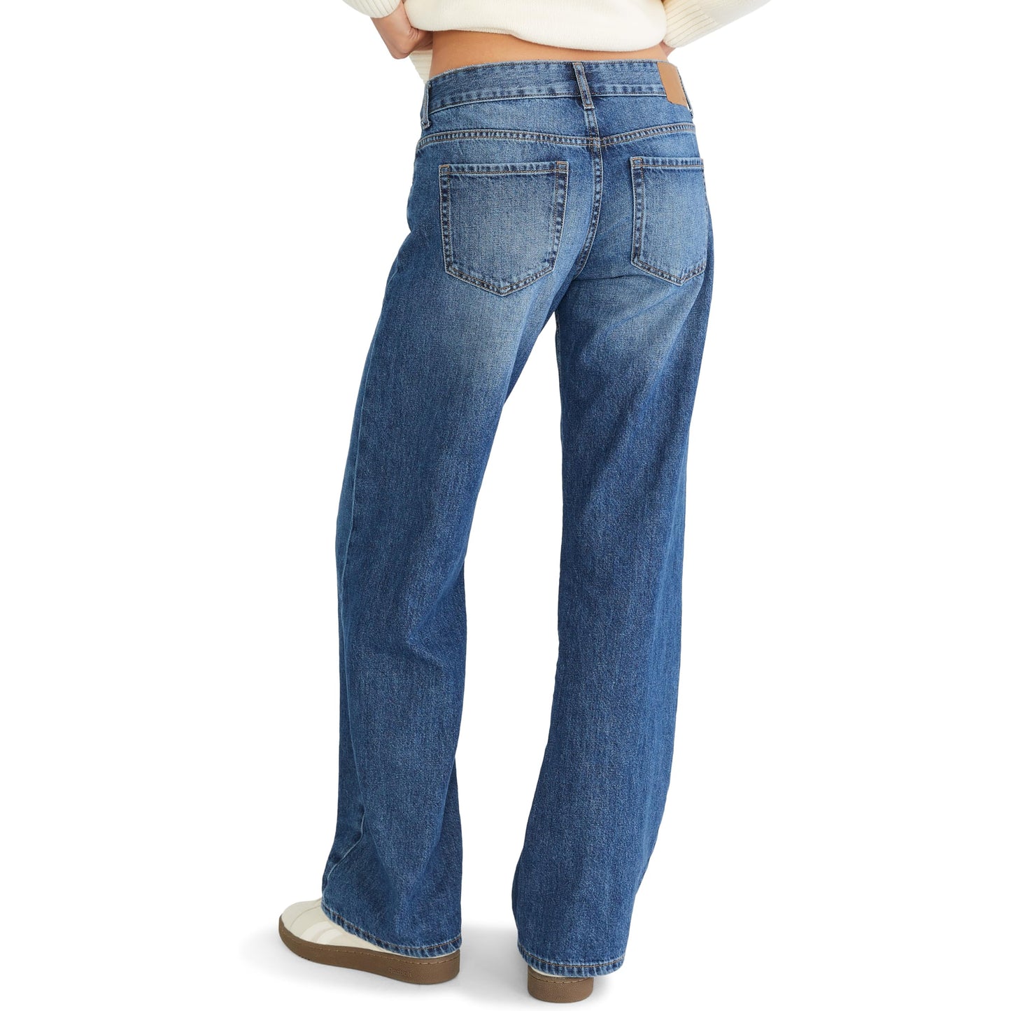 Amazon- AEROPOSTALE Women's Low-Rise Baggy Wide-Leg Jean