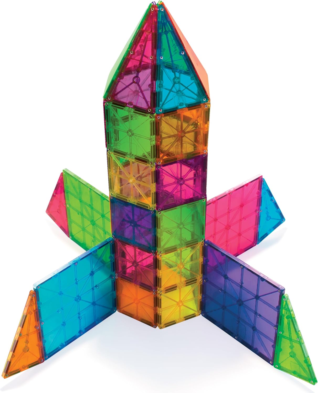 Amazon-MAGNA-TILES Classic 100-Piece Magnetic Construction Set