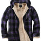 Amazon-Plaid Hooded Jackets Sherpa Lined Hoodies (more colors)