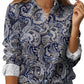Amazon- Button Down Shirt Long Sleeve Blouse (Several Colors)