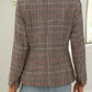 Amazon-Houndstooth Plaid Blazer (several colors)