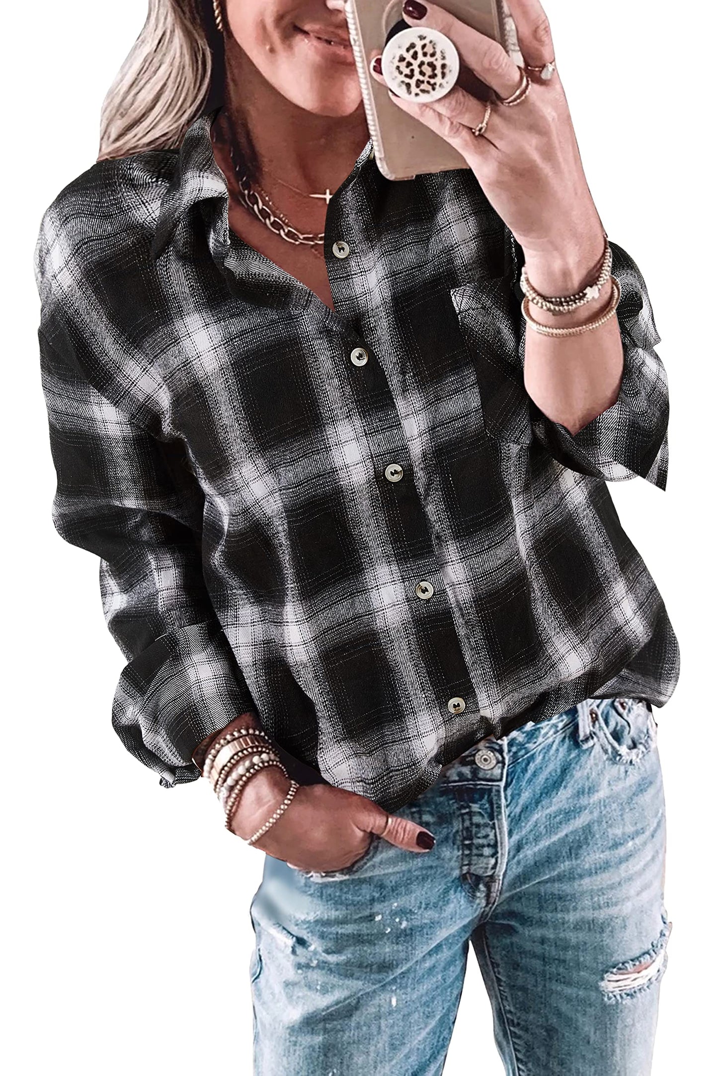 Amazon- Plaid Flannel Shirt (Several colors)
