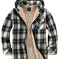Amazon-Plaid Hooded Jackets Sherpa Lined Hoodies (more colors)