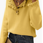 Amazon: Button Down Ruffle Sweater (Several Colors)