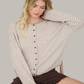 The Hannah Stripe Sweater Cardigan