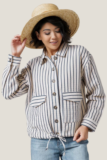 Hallie Stripe Jacket