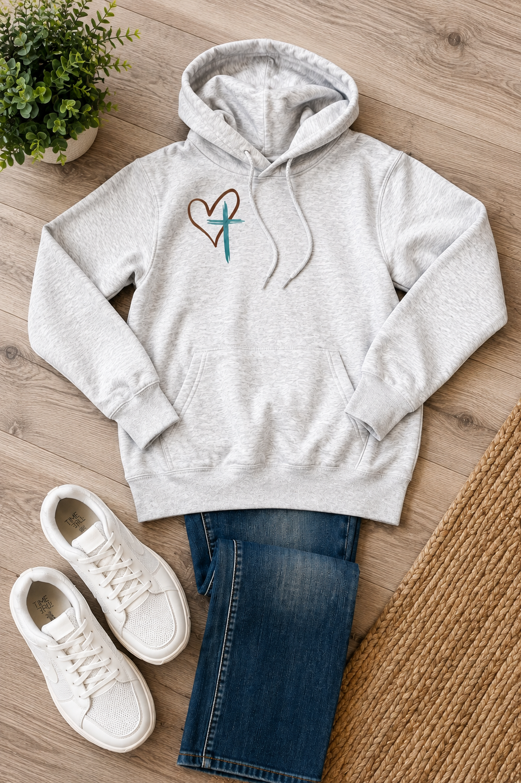 Jesus Has My Back Hoodie Sweatshirt