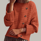 Amazon Side Button Casual Sweater(Several Colors)