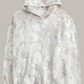 Amazon Maple Leaf Oversized Fleece Hooded Sweatshirt