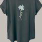 Happy Daisy Ribbed Graphic
