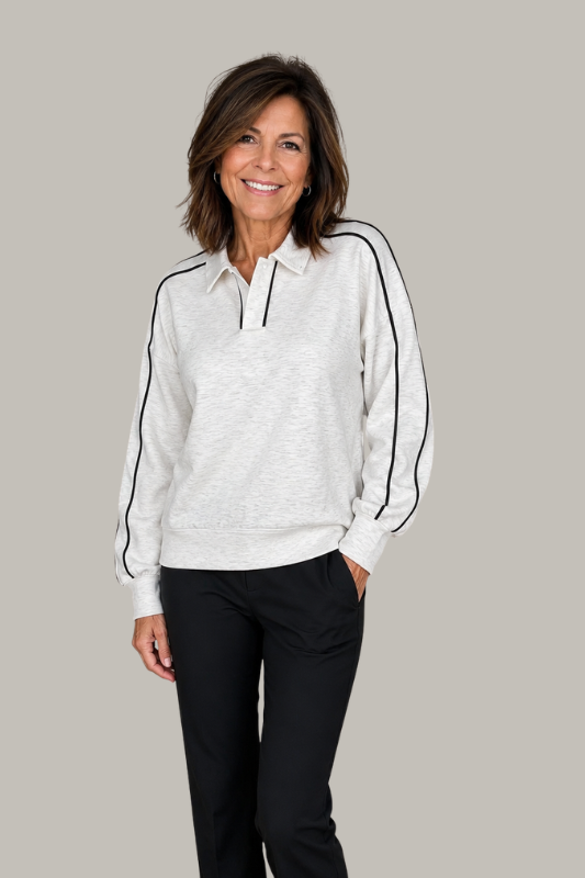 Grace Collar Sweatshirt