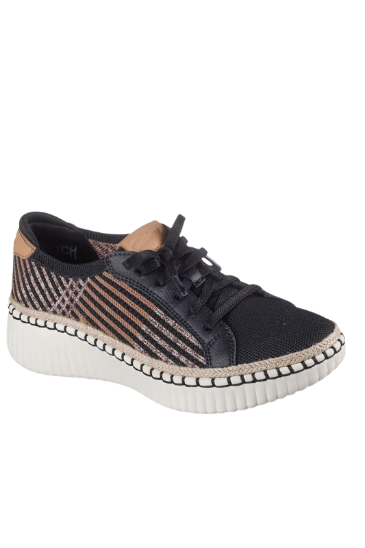 Amazon-Skechers Women's Wilshire BLVD-Breezy Stroll Sneaker