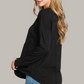Ribbed Button Henley