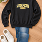 Pumpkin Season Mock Neck Sweatshirt