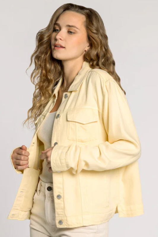 THREAD & SUPPLY: Jackie Jacket (Butter Yellow)