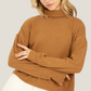 Lightweight Layering Turtleneck (Dark Khaki)