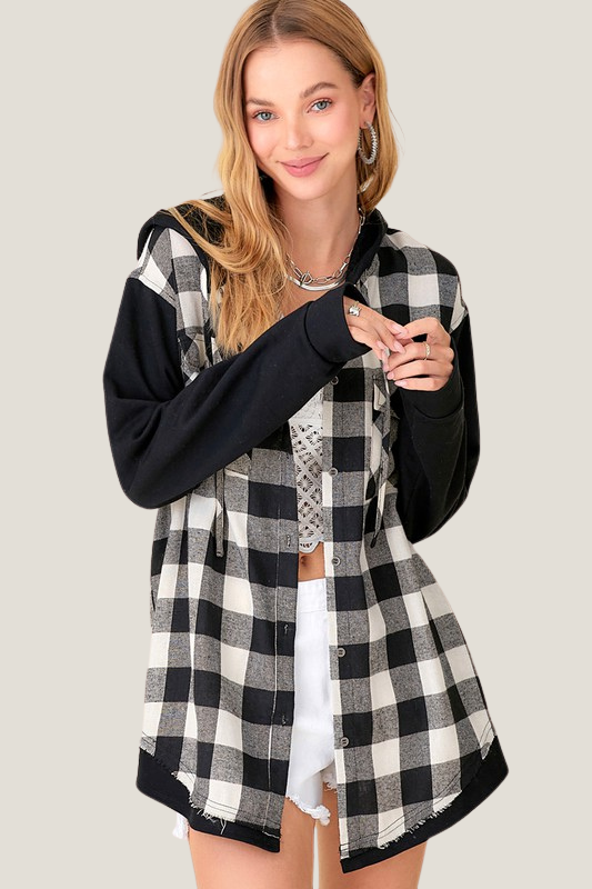 Pumpkin Plaid Flannel