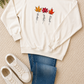 Fall Leaves Mock Neck Sweatshirt